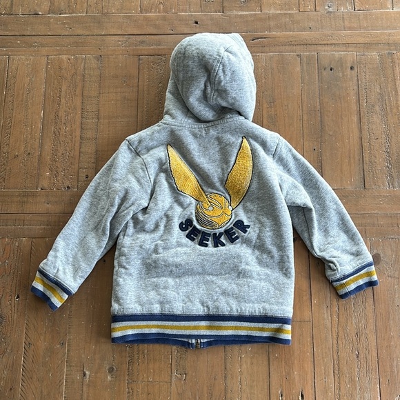Mini Boden Harry Potter seeker hooded Sherpa lined sweatshirt jacket - Picture 1 of 7